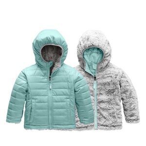 NORTH FACE mossbud reversible puffer coat